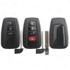 KD TIA36-4 Button Smart Card Key for New Toyota Models 8A 4D Remote Control X3