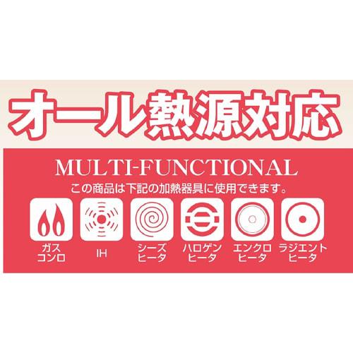 30cm Tabletop Pot for 6-8 People, Lighter than Earthenware, Durable, Double-Handled, Gas/Induction Compatible, Lightweight, Marble Diamond Finish, Gla