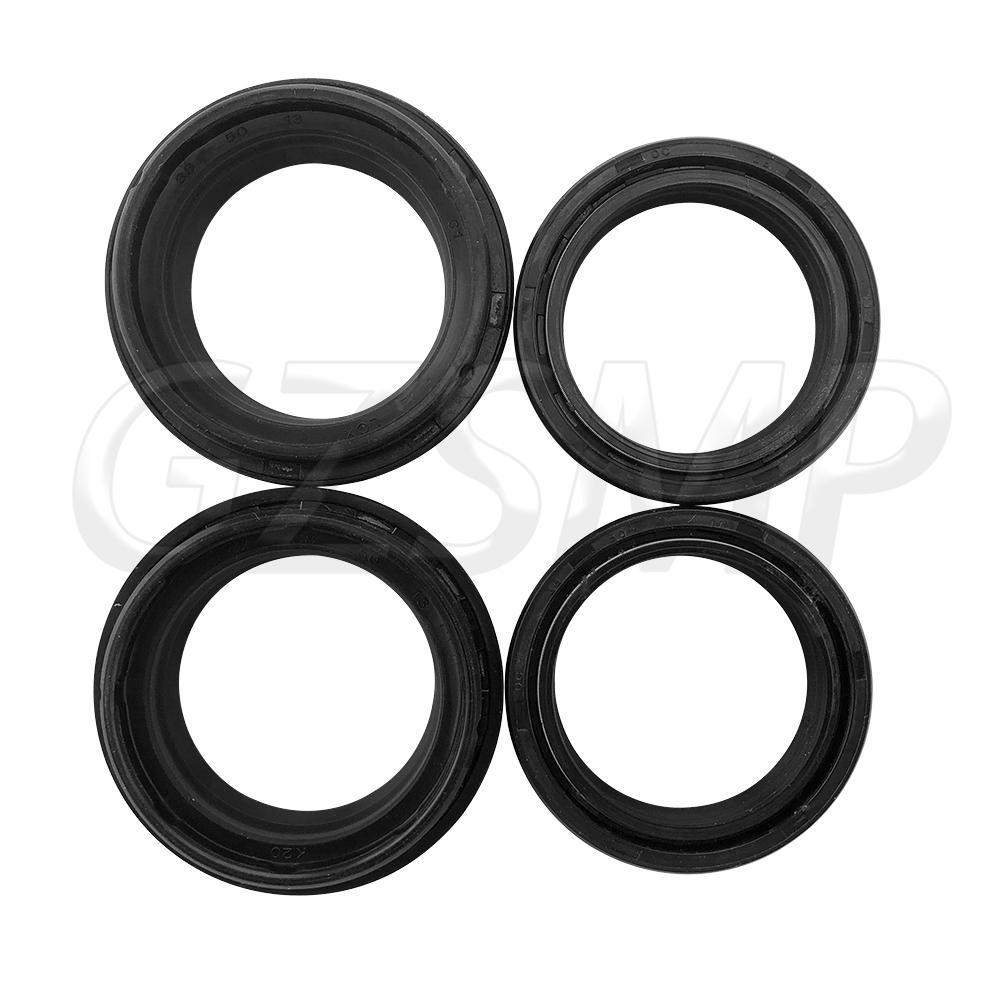 Front Fork Oil Seal 38x50x11 Dust Cover Fit for Yamaha XJ600N XT500 FZX 750 250 FZ600 FZR600 YZ125 TDR250 TMAX500