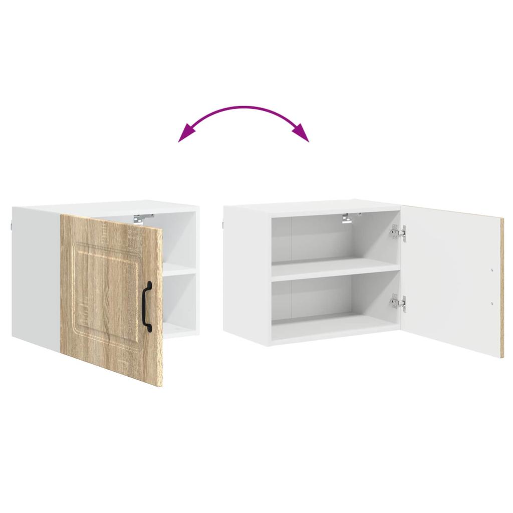Dishwasher Front Panel Kalmar 2 Pcs Sonoma Oak 50 X 31 X 40 Cm