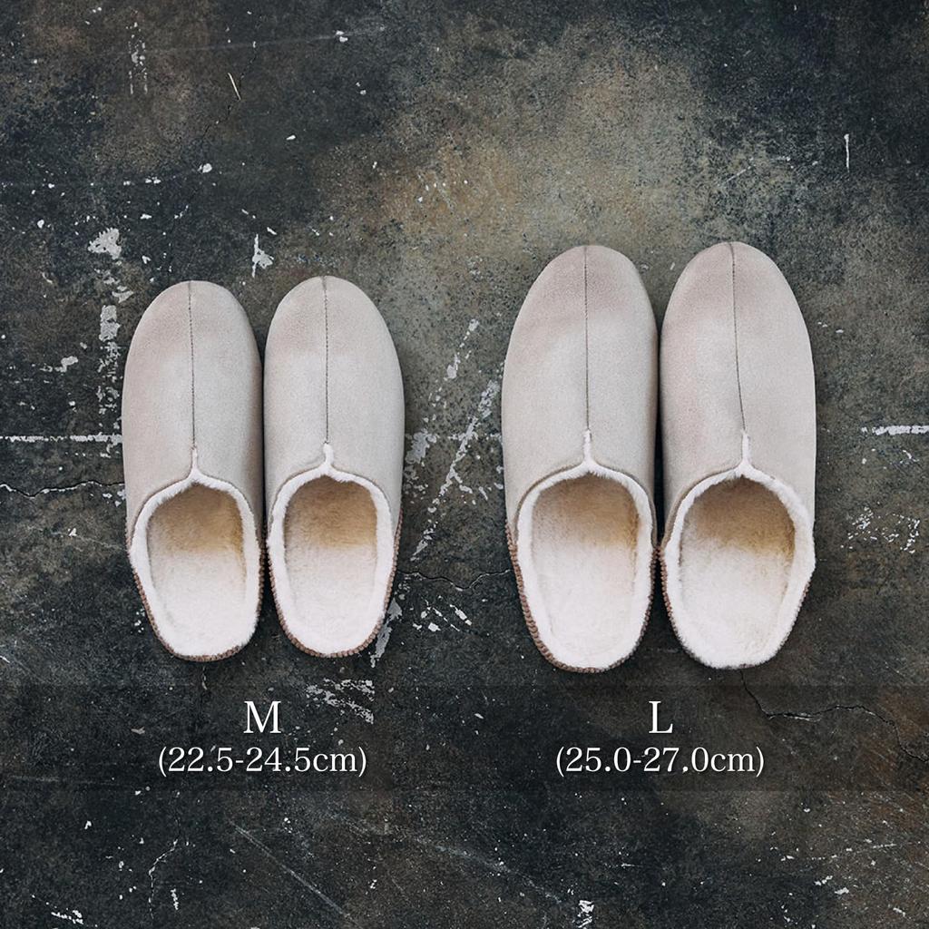 Frontier MOCO Moco Größe Warme Winter-Hausschuhe mit Boa-Futter für Männer und Indoor-Slipper für FR0032 room's Room's Beige, L, Frauen, Gäste,