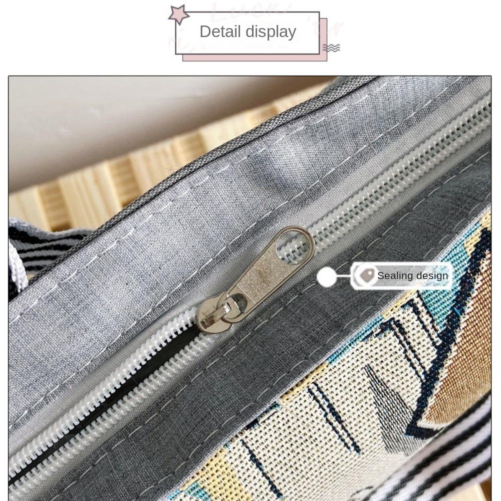 Embroidery Handbag Large Capacity Underarm Bag Fashion Tote Bags