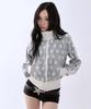 Runninghigh Star Jacquard Zip-Up Jacket [Gray]
