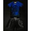2026 New Spartan Fighting Style Sports Suit, Quick-drying and Wear-resistant, Short-sleeved T-shirt + Shorts, Unisex 2-piece Set