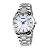 Skmei Luxury Bracelet Watches for Mens 30m Waterproof Analog Display Quartz Calendar Wristwatch Stainless Steel Strap