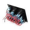 5/6/8/10 Gang Switch Panel 12v 24v 15A Fuse Circuit Breaker for Car Marine RV Yacht With 4.2A Dual USB Charger Socket Voltmeter