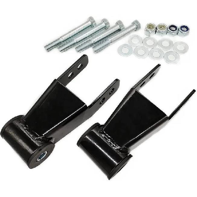 2" Leaf Spring Shackles Leveling Lift Kits Fit for Jeep Cherokee XJ 1984-1992 1993 1994 1995 1996 1997 1998 1999 2000 2001 Pair