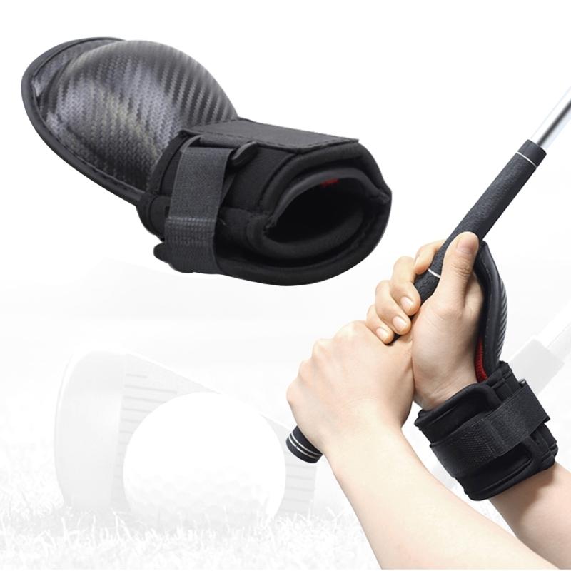 Golfs Handledsstöd Band Tränare Golfs Svingtränare Golfs Svingställningar Korrigerare Träningshjälpmedel för Golfare Nybörjare