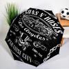 Guns Roses Fire Logo Umbrella 8-Frame for Travel, Camping, Casual Lightweight Portable Umbrella, Essential for Every Family Holidays Gift
