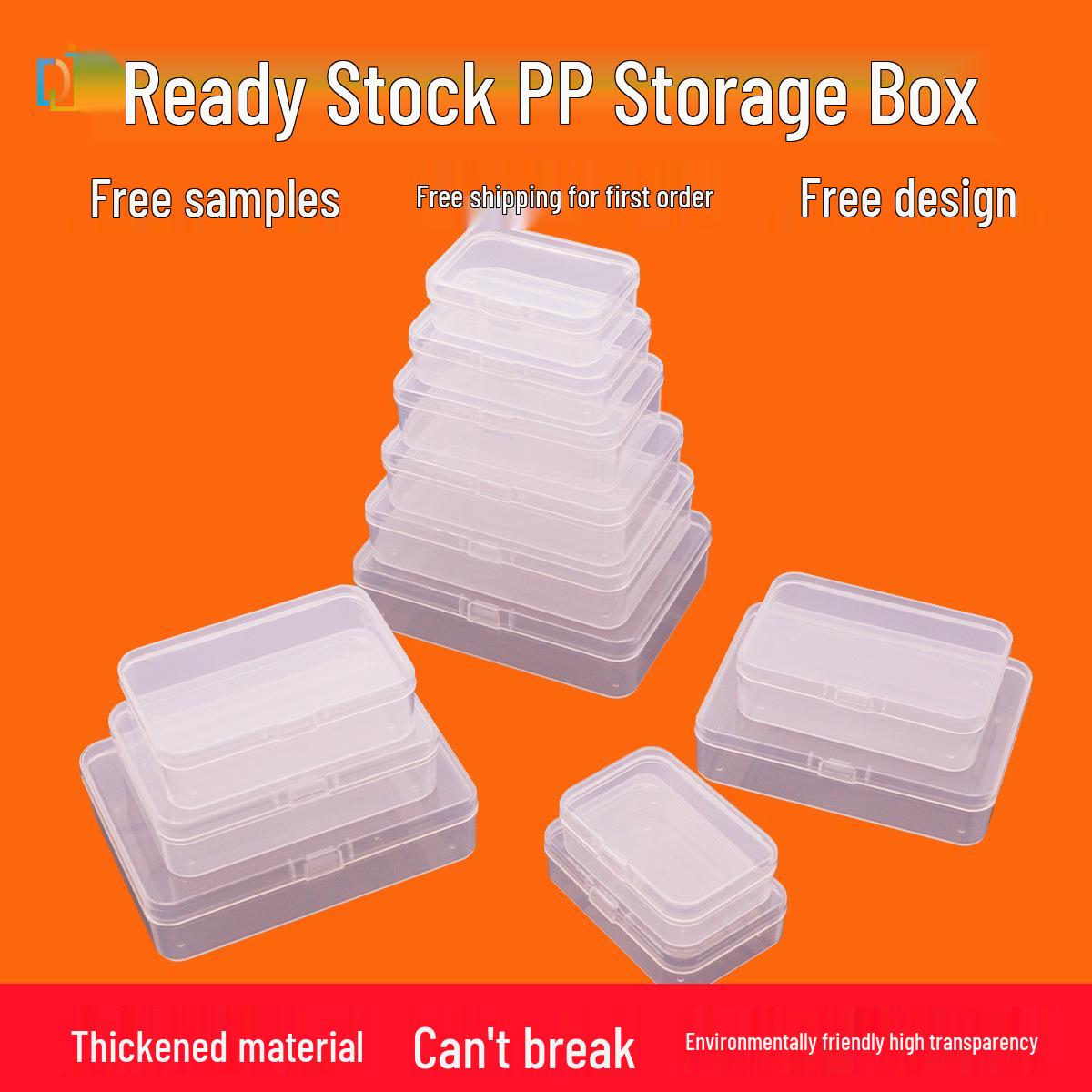 

In Stock: Rectangular Car Mud Cleaning Transparent Plastic Storage Box Thickened J-1 (6.5*4.5*2.0cm)