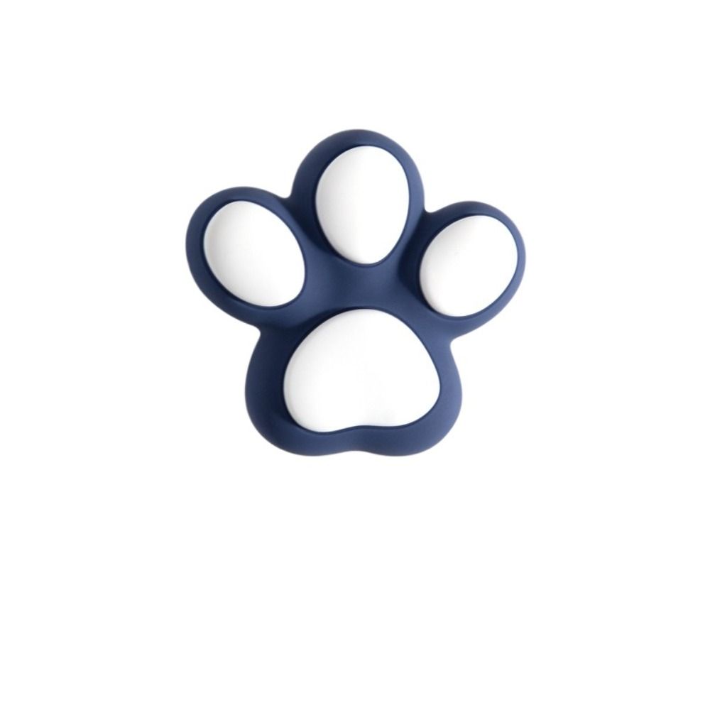 Cat Claw Cartoon Silicone Cabinet Knobs Soft Cute Dresser Furniture Door Knobs Anti-Collision Mini Drawer Pulls Handles Cupboard