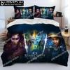 StarCraft Game Gamer PC Bedding Set Boys Girls Twin Queen Size Duvet Cover Pillowcase Bed Boys Adult Fashion Home Textileextile