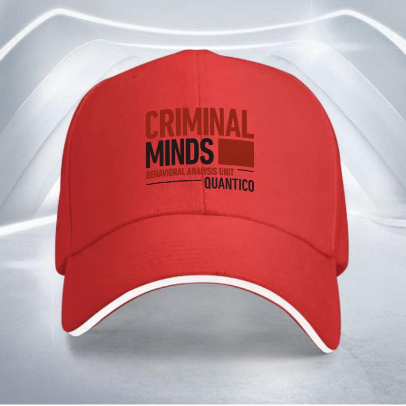 Criminal Minds BAU Quantico Baseball Cap Polyester Adjustable Unisex Casual Sports Hat One Size