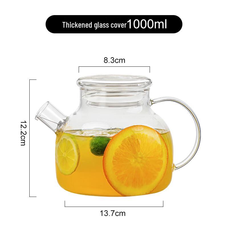 TeaXun High Borosilicate Glass Cold Water Kettle & Teapot Set