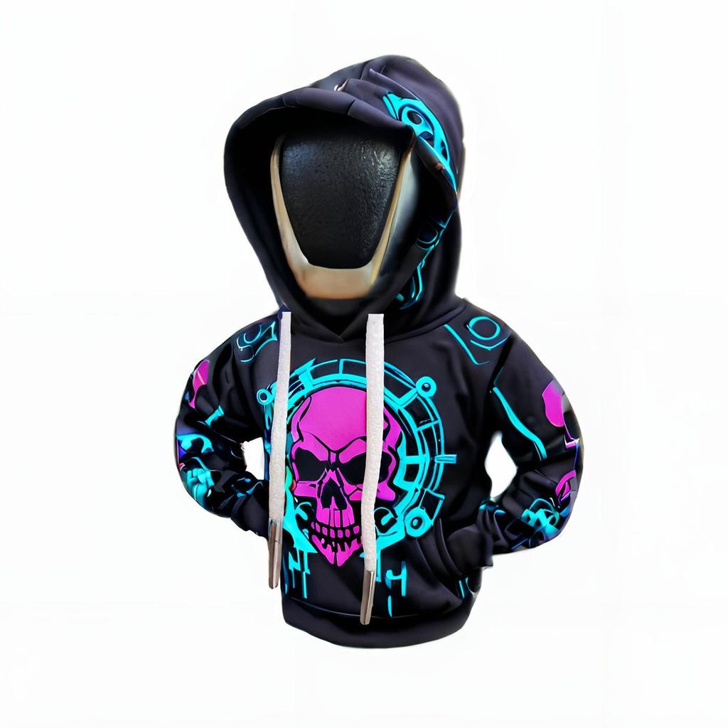 Halloween Skull Gear Shift Hoodie & Knob Cover Set