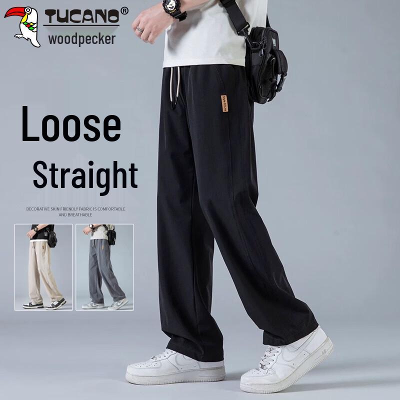 TUCANO Men s Loose Straight Casual Pants M