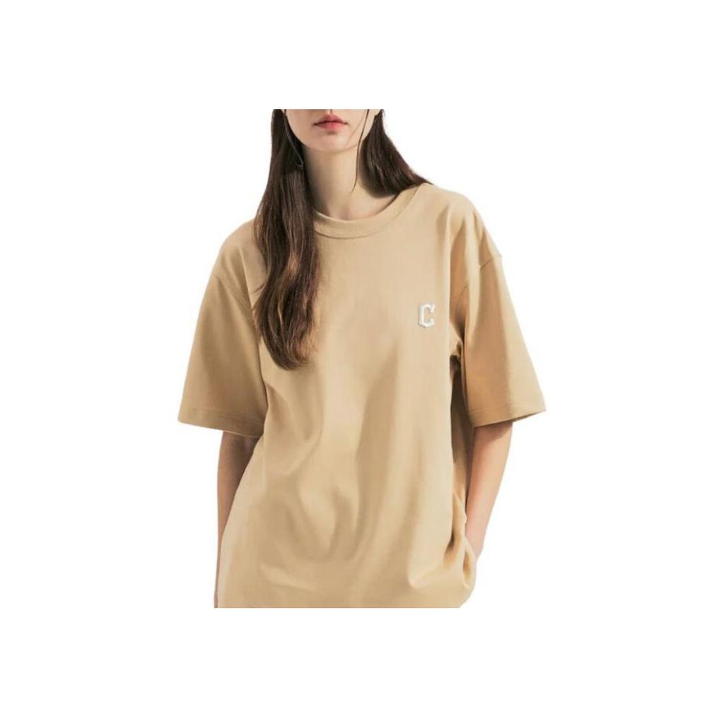 New MLB SS24 T Shirt Unisex Apricot 3ATSB1143-45BGL