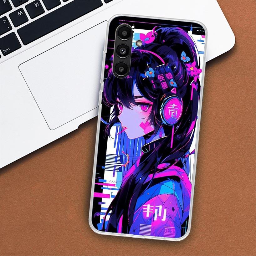 Crazy Gothic Japan Anime Girls Phone Case For Samsung Galaxy A56 A55 A54 A53 A16 A15 A14 A13 A36 A35 A34 A33 A26 A25 A24 A23 A05