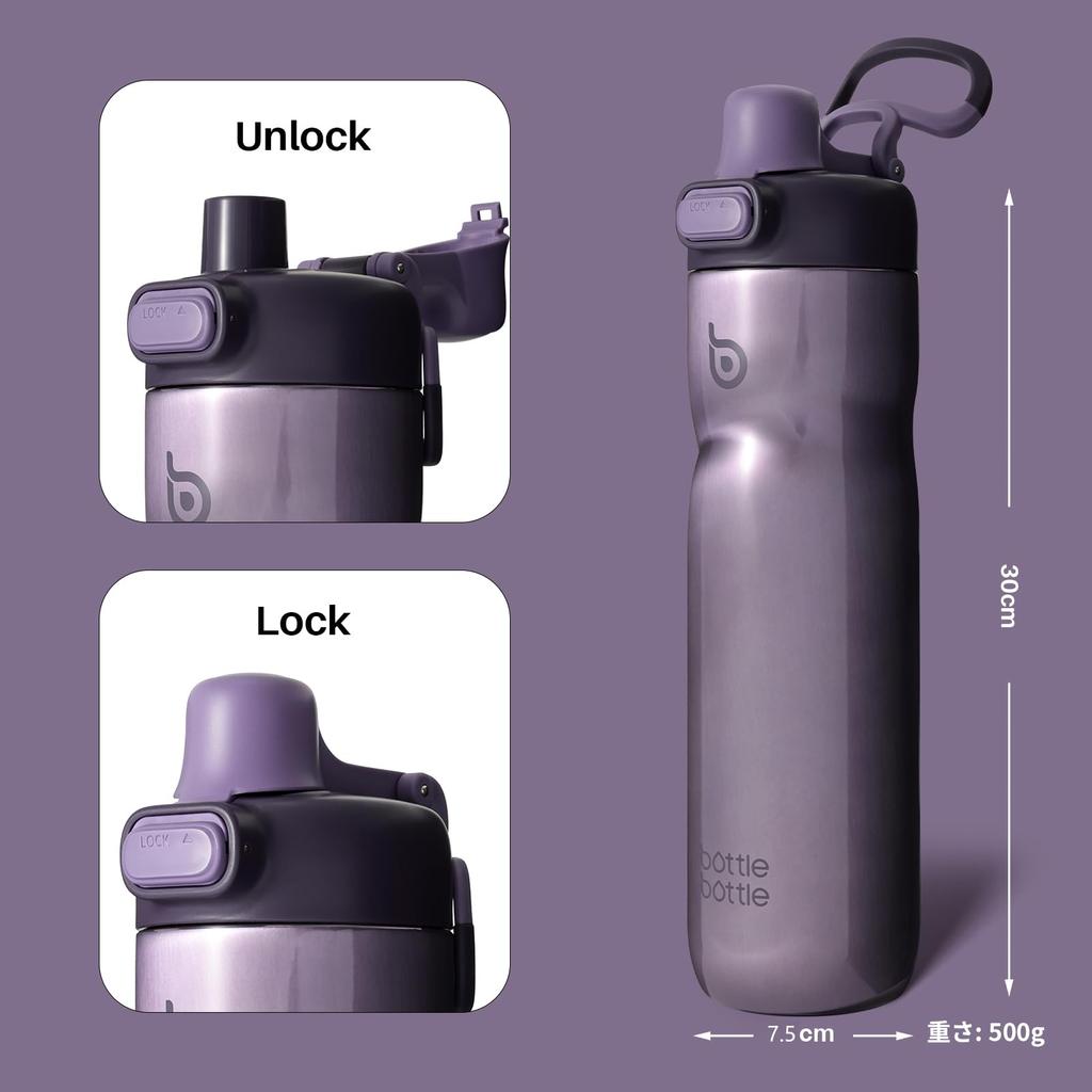 BOTTLE BOTTLE Water Bottle 700ml Stainless Steel Cycle Bottle Insulation Double Wall Vacuum Insulation Bicycle Sports Bottle Cycling Outdoor Direct
