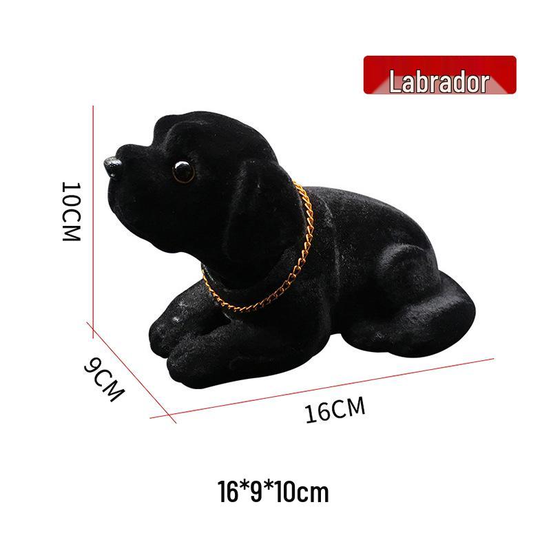 

Смоляные фигурки-болванчики собаки - Милые украшения в виде животных для центральной консоли автомобиля