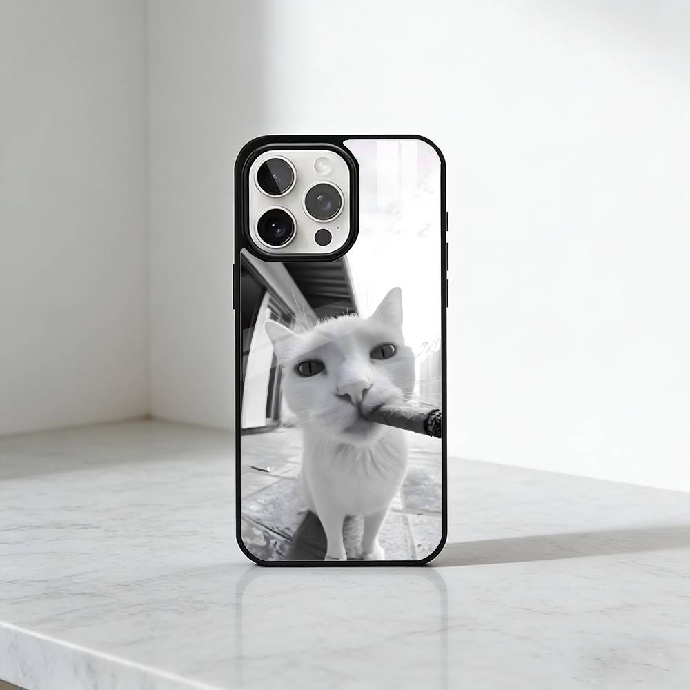 Funny Memes Bad C-CatS Society Phone Case For iPhone17,16,15,14,13 Plus,Pro Max Magnetic For Magsafe Wireless Charging