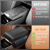 Waterproof Car Armrest Box Booster Pad With Pocket Heightening Elbow Pad  Elbow Rest