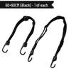 Motorcycle Tie-Down Rope, Helmet Strap, Elastic Band, Bundling Rope for Bicycles and E-Vehicles