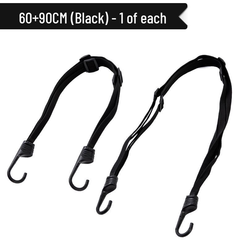 Motorcycle Tie-Down Rope, Helmet Strap, Elastic Band, Bundling Rope for Bicycles and E-Vehicles