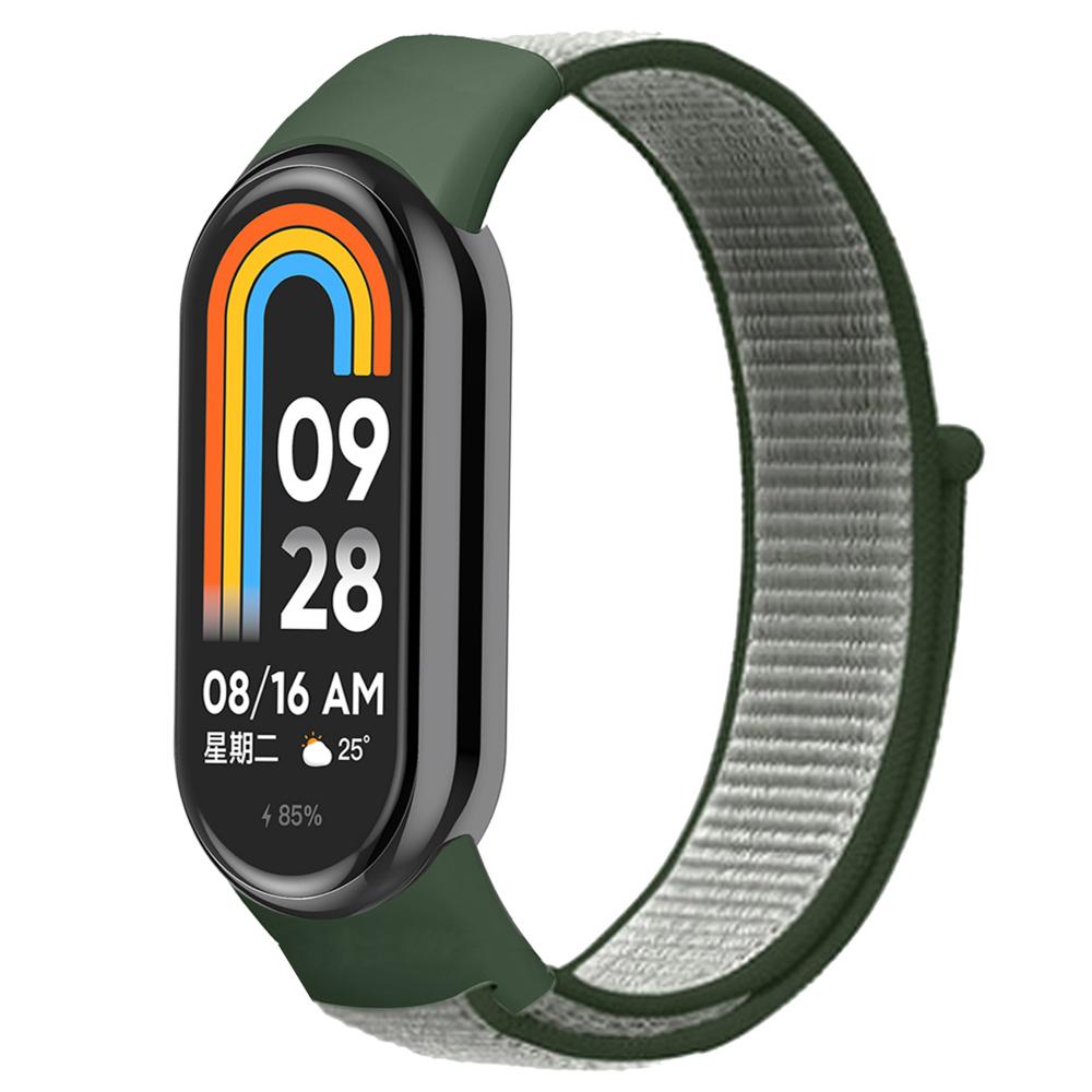 Nylon Loop For Xiaomi Mi Band 10/9/8 Bracelet NFC Breathable Bracelet Wristband Correa Sport Watchband for Mi band 8/9/10 Strap