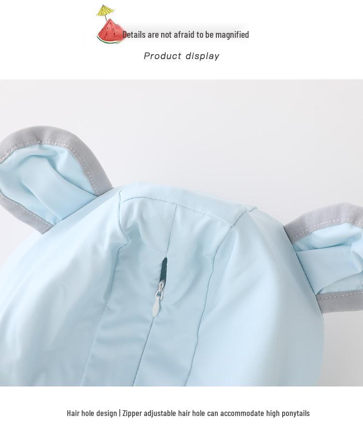 UPF50+ Kids Sun Protection Hooded Summer Jacket - Lightweight, Breathable, Anti-UV, Ice Silk Fabric
