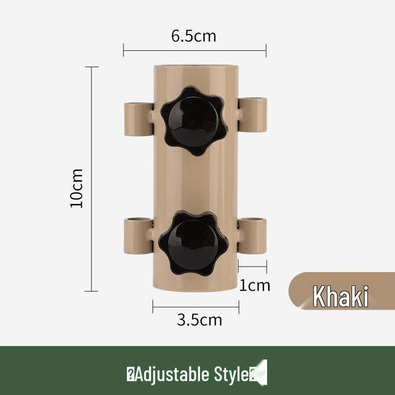 Adjustable Outdoor Tent Awning Pole Fixator - Camping Awning Support Accessory