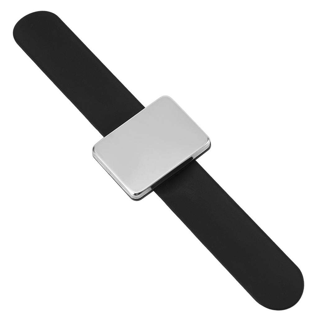 Magnetic Wrist Band Hair Grip Holder Hair Clip Collector Hairdressing Accessory (Black)