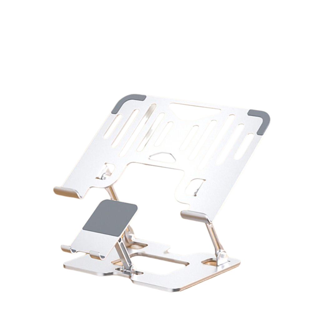 Carbon Steel Tablet Stand Foldable Cooling Bracket High Quality 2-in-1 Laptop Stand Office