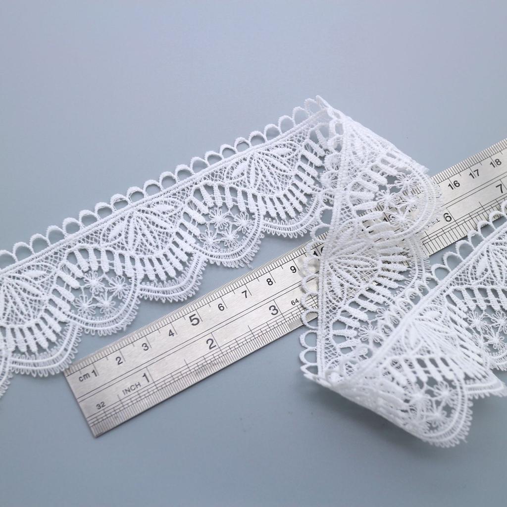 Thin Milk Lace, Lolita Dress Accessories, Dress Trim, Cuffs, Wavy Flower Lace