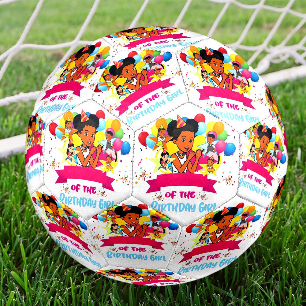 Gracie's Corner Theme Size 5 Soccer Ball, Suitable for Both Indoor and Outdoor Matches, a Gift Suitable for Everyone.