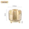 Miling Rotating Makeup Brush Organizer