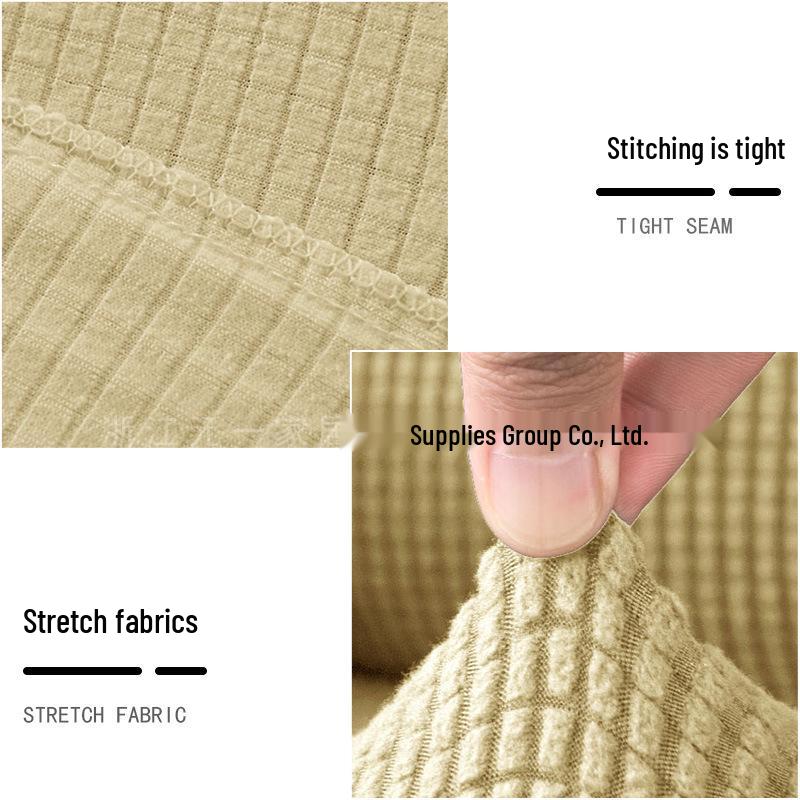Elastischer Kinder-Mini-Sofaüberzug, Unifarbe, Schlichtes Design, Schutzhülle für kleines Sofa