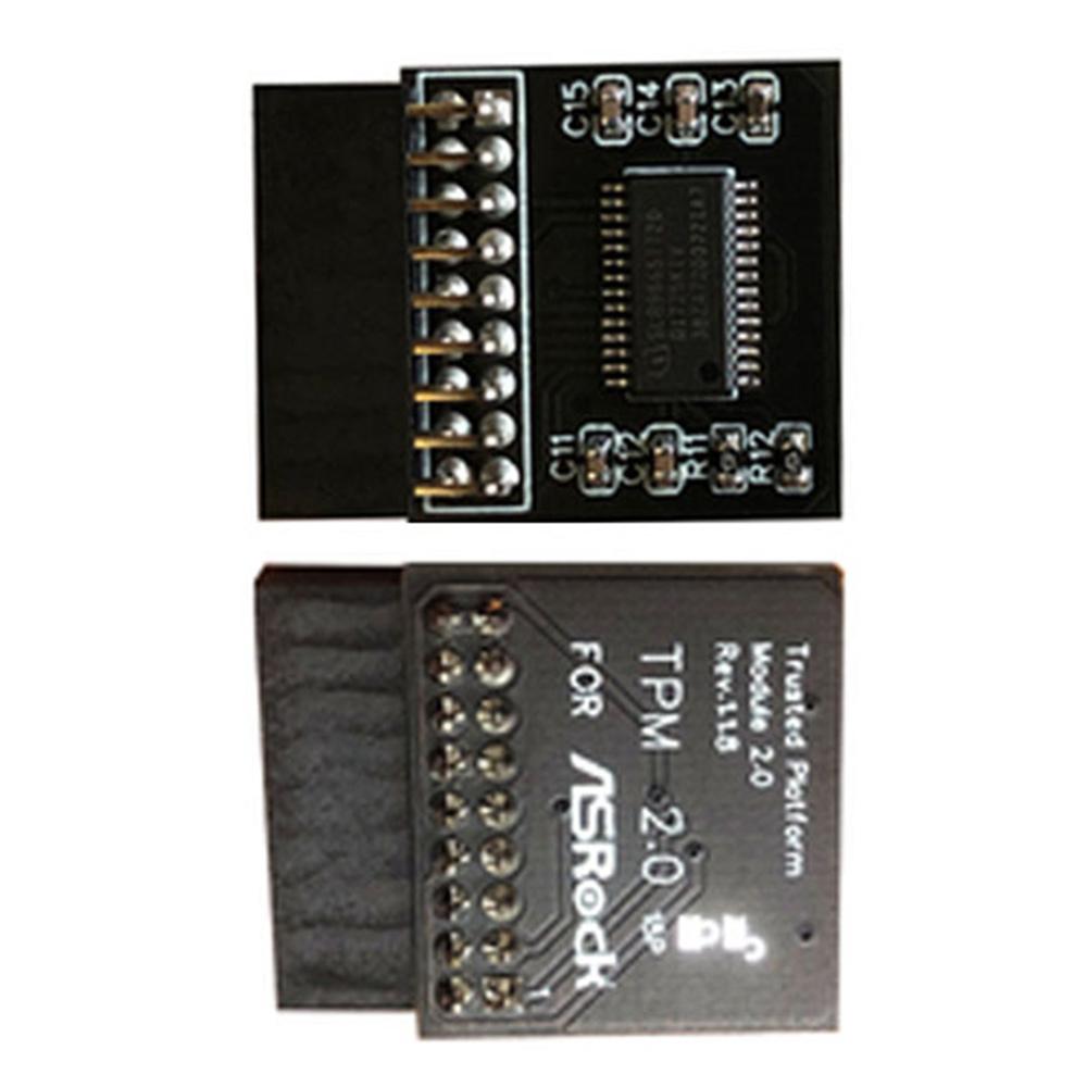 

Tpm 2.0 Encryption Security Module Board Remote Control TPM2.0 LPC 18Pin Motherboards Card for for 11 China Mainland