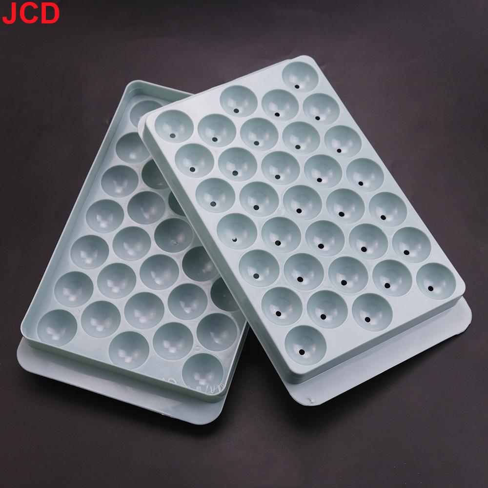18/33 Grids Plastic Ice Cube Tray with Lid Kitchen Gadgets DIY Round Ball Diamond Shaped Ice Mold Home Bar Accessories Ice Maker