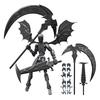 3D Printed Robot Action Figure with Accessories Movable Joints Demon