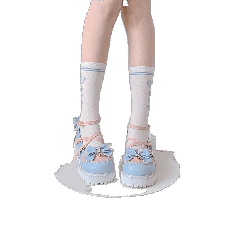 Lolita Lolita cute soft girl versatile college style JK uniform Mary Jane round head small leather shoes single shoes