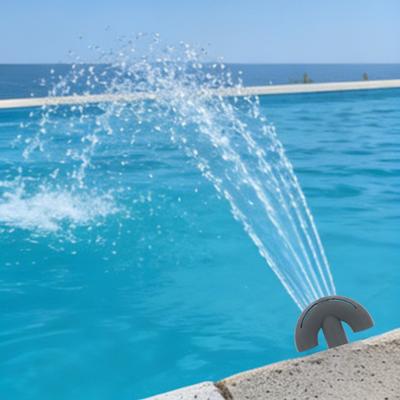 Swimming Pool Fountain Nozzle Fits 3/4-inch Connector Garden Pond Amusement Park Fountain Sprinkler Water Spray Head