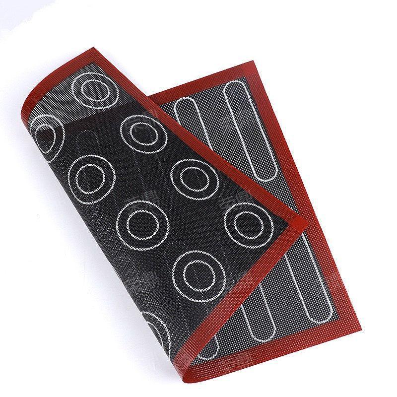 Baking Mat Non-Stick Surface for Macarons Cookies Fondant Easy Clean Reusable Bakeware Sheet Perfect for Home and Commercial Use