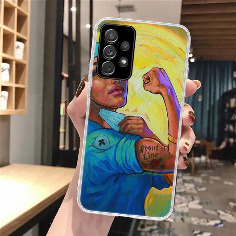 Medicine Nurse Doctor Soft Phone Case For Samsung Galaxy A16 A26 A36 A56 A15 A14 A13 A55 A54 A53 A35 A34 A33 A25 A24 A23 A05S A0
