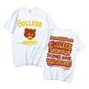 Best Famous Kanye West The College Dropout Print Cotton T-shirt Men Women Oversized Tshirt Short Sleeve Tee 2024 Summer T Shirts
