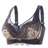 2026 Light Sexy Leopard Print Push-Up Bra with Lace and Side Support for a Flattering Silhouette
