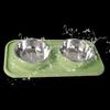 Dog Bowls Stainless Steel Dog Bowl With No Spill Dog Food Bowl Non-Slip Mat Feeder Bowls Pet Bowl For Dogs Cats