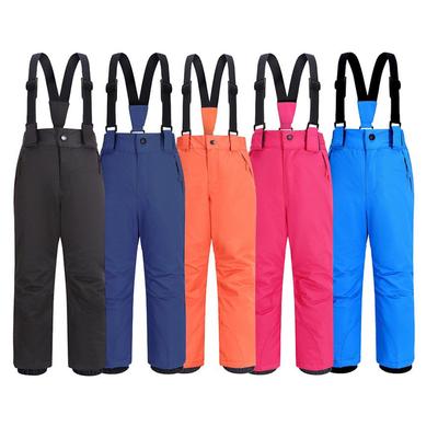 Kids' Waterproof Ski Pants: Thick, Warm, Trendy Snow Wear for Boys and Girls