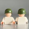 Small Particle Building Block Miniature Accessories Hair Hat, Military Equipment M1 Us Military Helmet 0.1Kg