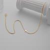 European Fashion 14K Gold-Plated Cross Necklace for Women